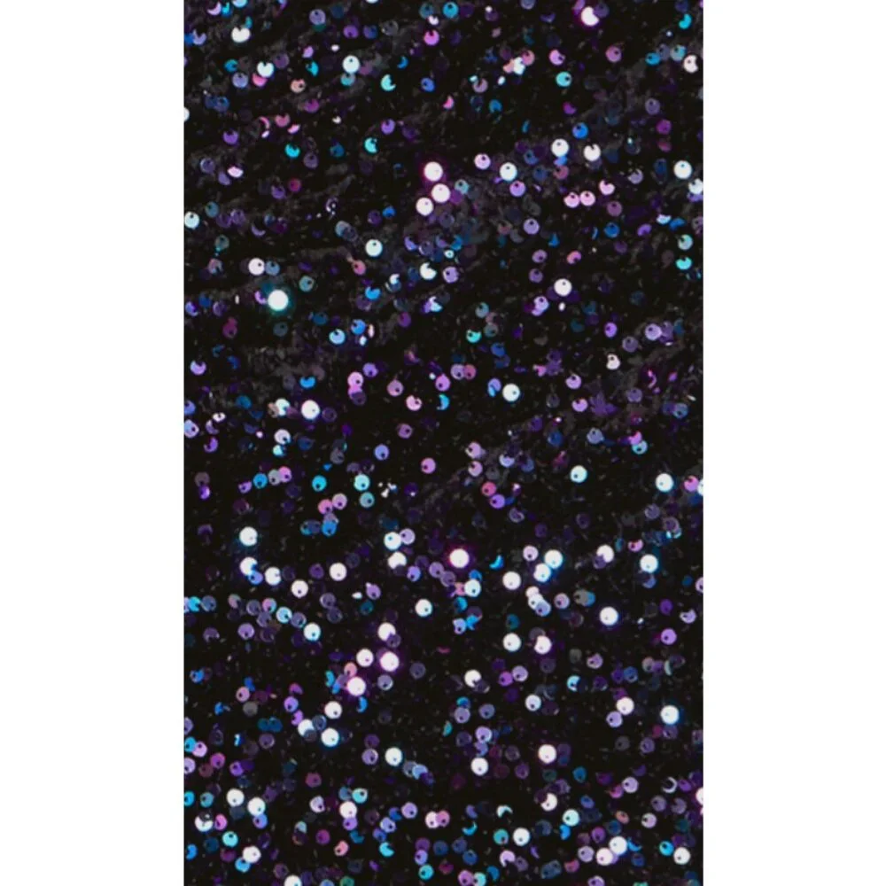 NWT City Chic One Shoulder Multi Sequin Mini Dress 18